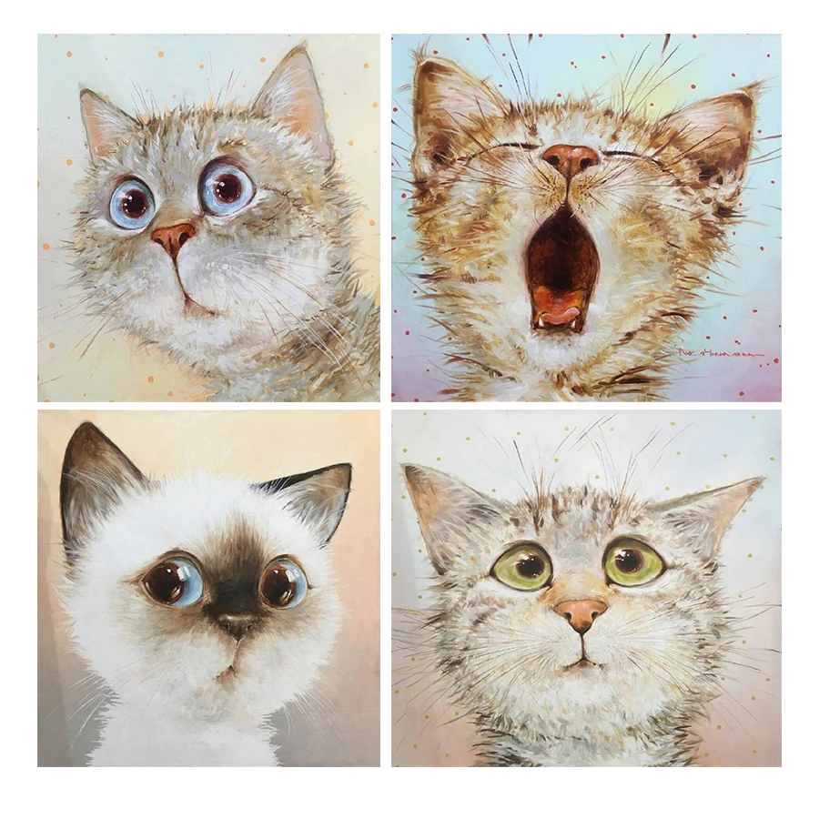 

Набор для алмазной вышивки «Кот»