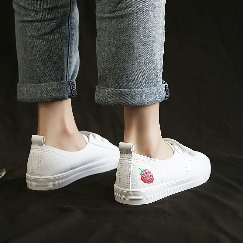 Сезон весна-лето дышащие кроссовки Повседневная Белая обувь на плоской подошве