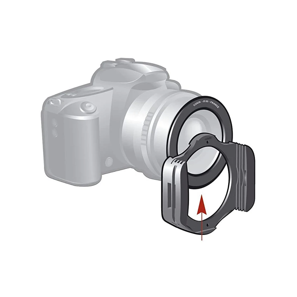 

FOTGA 52 55 58 62 67 72 77 82mm Lens Adapter Ring for Cokin P Series Filter