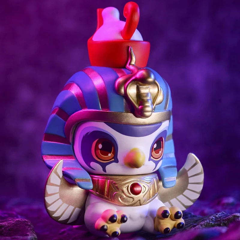 Caja ciega de 8CM para ni&ntilde;a, pupitre de juguete misterioso de Yalu, Egipto, jard&iacute;n de infancia, figuras de Anime, bonito modelo de escritorio, decoraci&oacute;n para el hogar, regalo-1