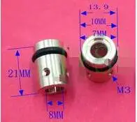 type 6 connector SMT DIY монтажный разъем JUKI шаговый двигатель Двойной Вал Поворотный Шарнир 503 504 сопла палочки и место машина - Цвет: type 6 connector