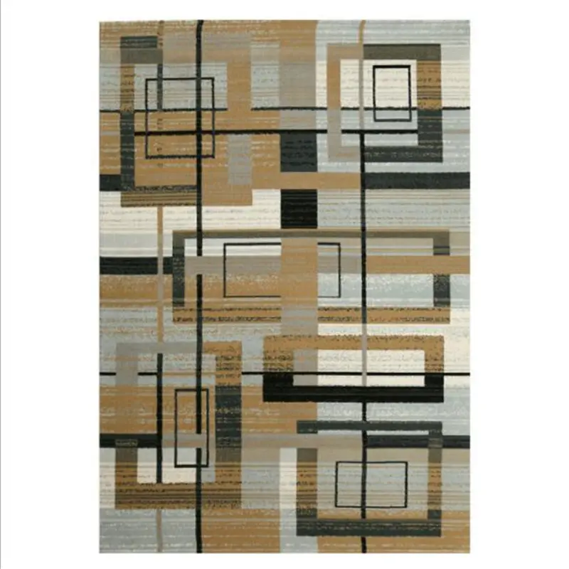 Большой ковер в скандинавском стиле Bubble Kiss для гостиной дома полипропиленовый