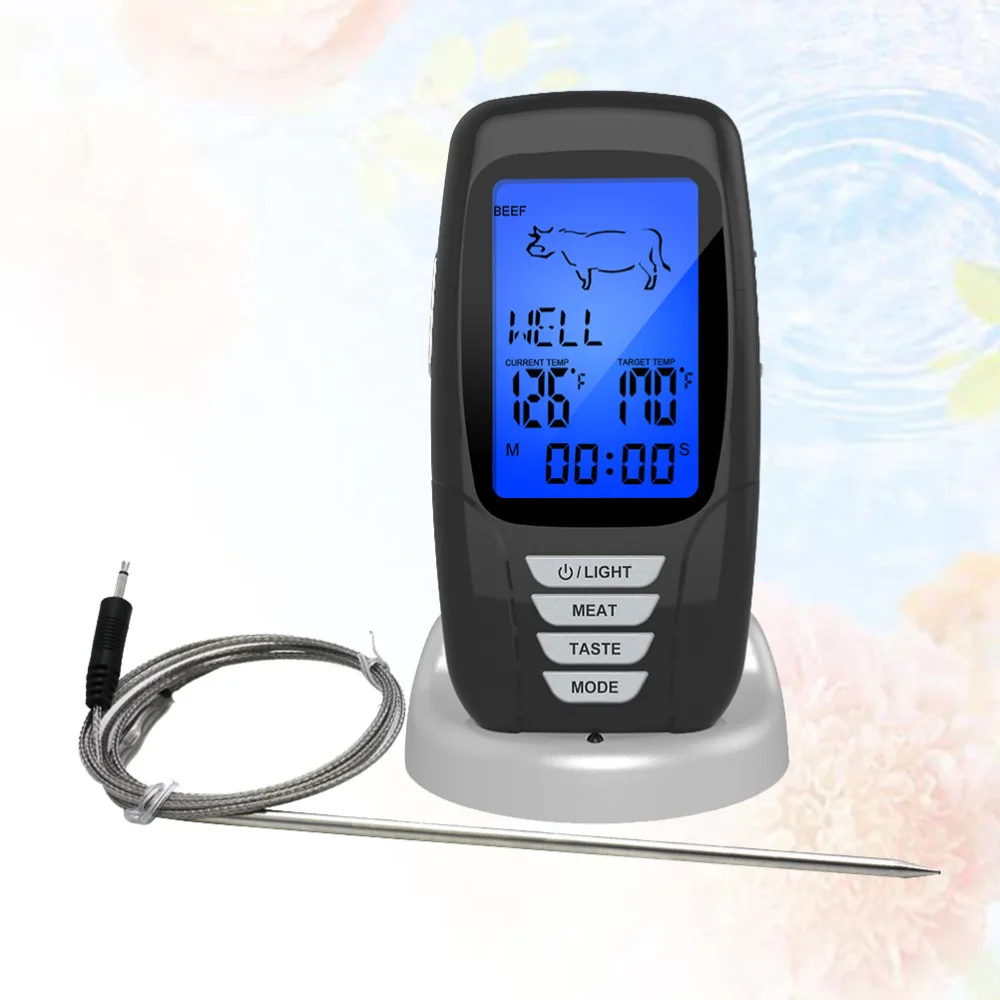 

Probe Type Wireless Barbecue Food Monitoring Battery Included