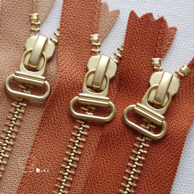 3 шт./1 комплект медно-золотистая Нескользящая металлическая сумка YKK5 для сапог