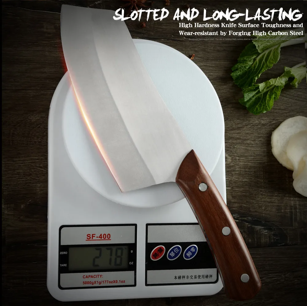 Кухонный нож шеф-повара из нержавеющей стали 7 5 дюйма острые лезвия 4CR13