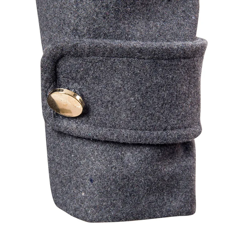 Тренчкот мужской длинный ветровка однотонная осенняя одежда MOOWNUC | Мужская