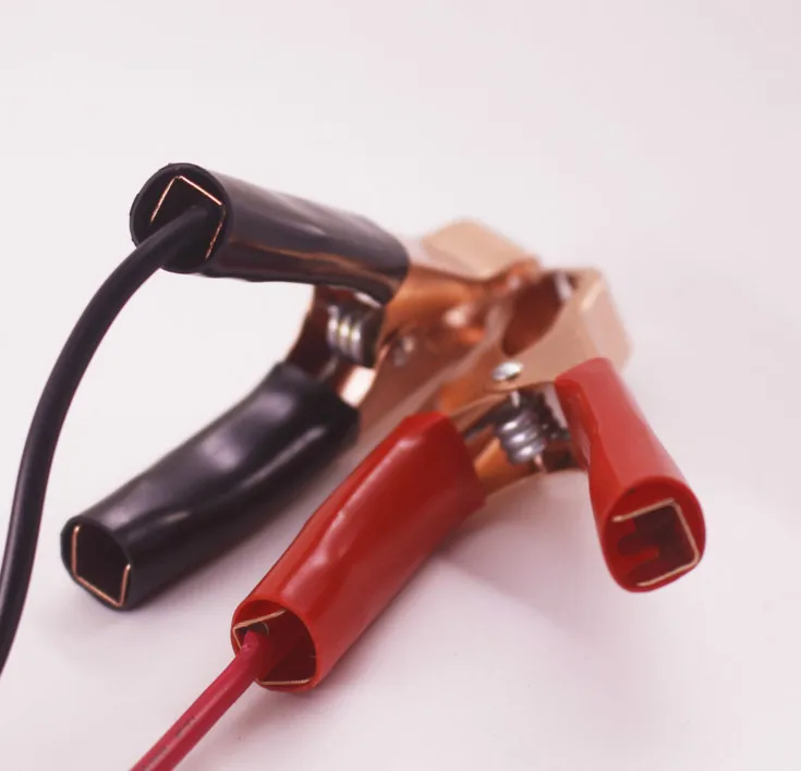 Зажим автомобиля с формой крокодила зажимы для аккумулятора типа крокодил 50A