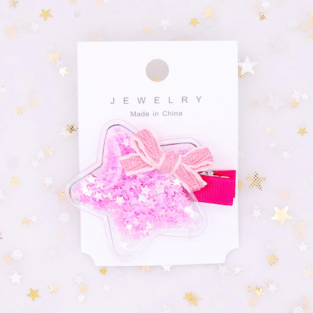 27 (1 Piece) 1/2Pcs/set Waterproof Mini Jelly Bows Hair Clips for Girls Glitter Knot Pool/Swim Bows PVC Hairbows Hairpin Party Kids Headwear - Цвет: 27 (1 Piece)