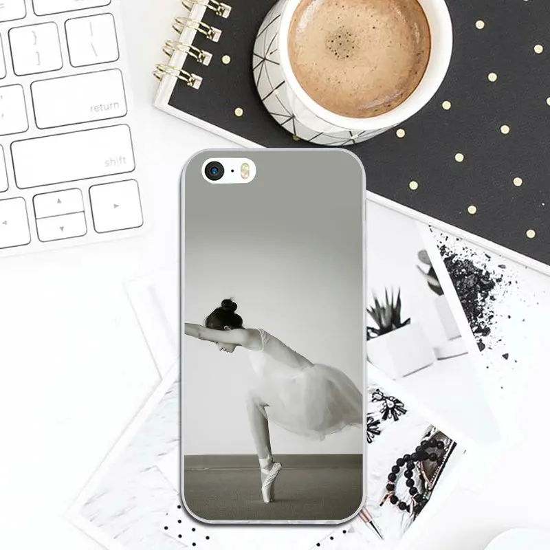 Hot Ballet Dancer Soft TPU Silicone Mobile Phone Cases Bags for iPhone X XR XS Max 10 7 6 6s 8 Plus 4 4S 5 5S SE 5C Coque Shell | Мобильные