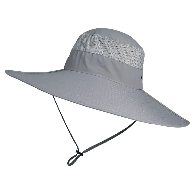 

2020 Outdoor Fishing Hat Men Big Brim Fisherman Hats Climbing Hiking Sun Hat Boonie Caps Men Bucket Hat Waterproof Casual Caps