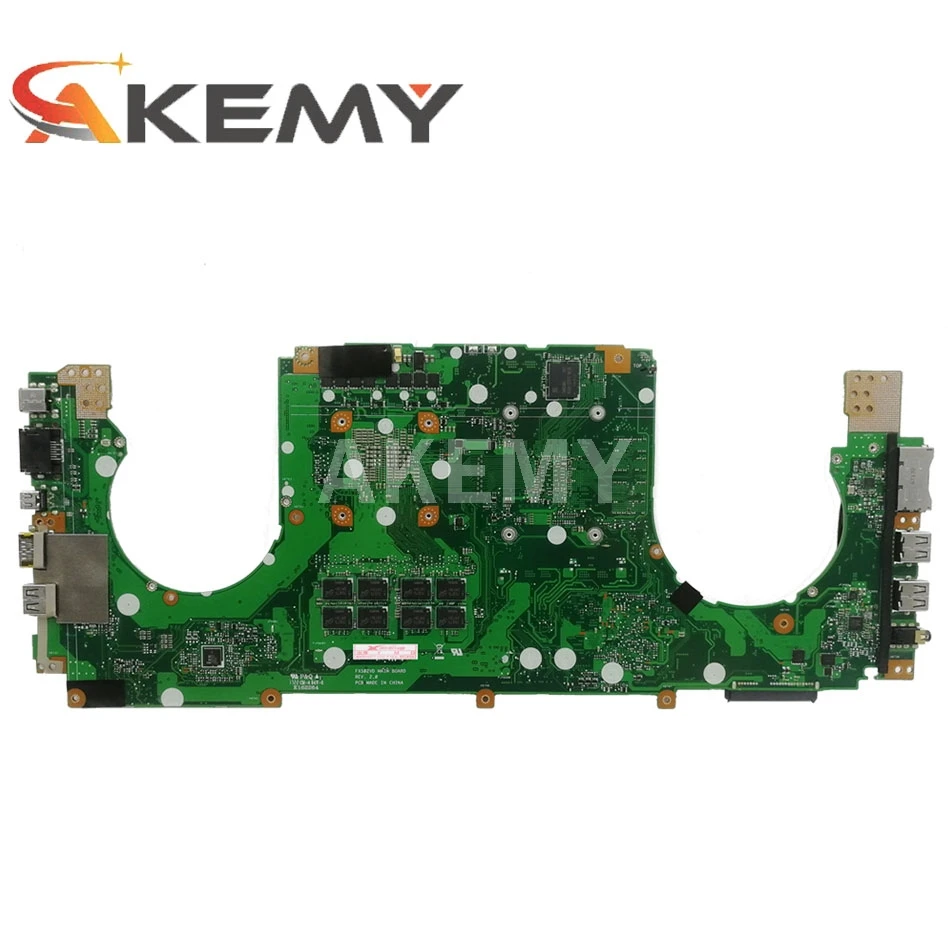 90nb0f00 r01400 motherboard for asus fx502ve fx502vd fx502v laptop motherboard mainboard 8gb ram i7 7700hq gtx1050 v4g free global shipping