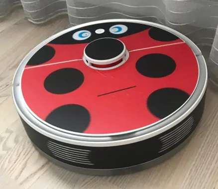 as photo shown Горячая наклейка для Xiaomi робот пылесос 2 Roborock S50 S51 защитная пленка наклейка бумажный пылесос части без щетки фильтр - Цвет: as photo shown
