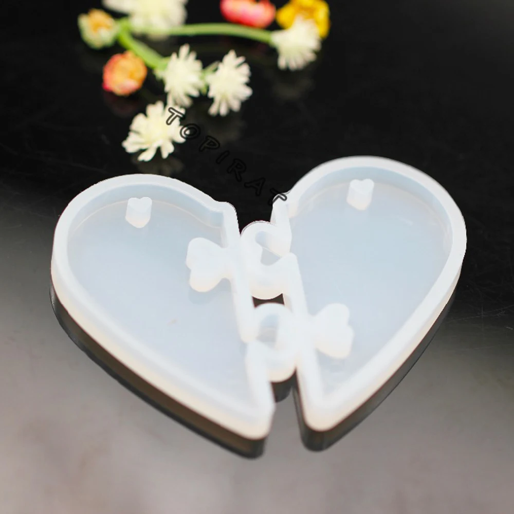 1 шт. замочки для влюбленных подвеска из жидкого силикона форма сделай сам