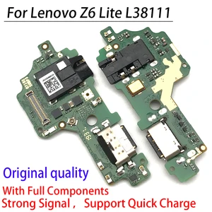100% Оригинальный шлейф USB Type-C для Lenovo Z6 Lite L38111 док-станция зарядное устройство разъем зарядный шлейф Замена шлейфа