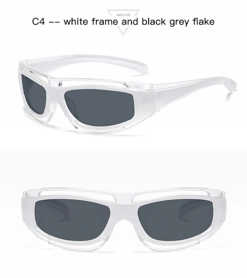 

Новые модные солнцезащитные очки для женщин на открытом воздухе Полный кадр для верховой езды очки двойные рамка персонализированные унис...