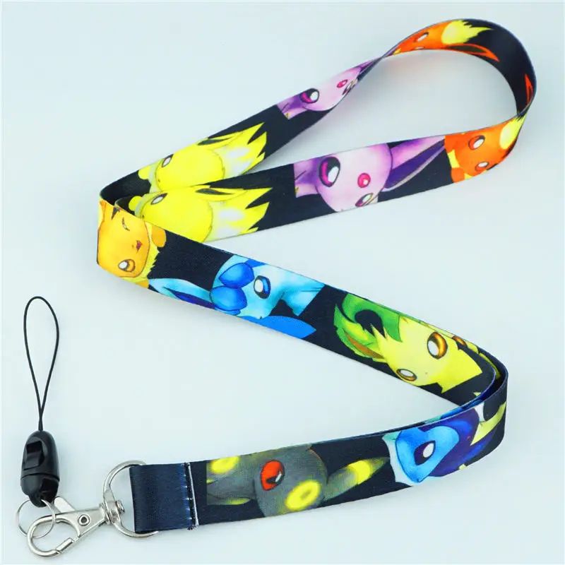Мультяшный милый ремешок на шею для удостоверения личности держатель карт