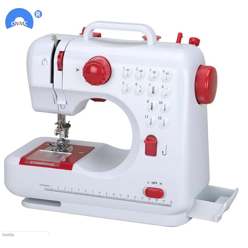 Новая многофункциональная швейная мини машина с двумя скоростями и двойной