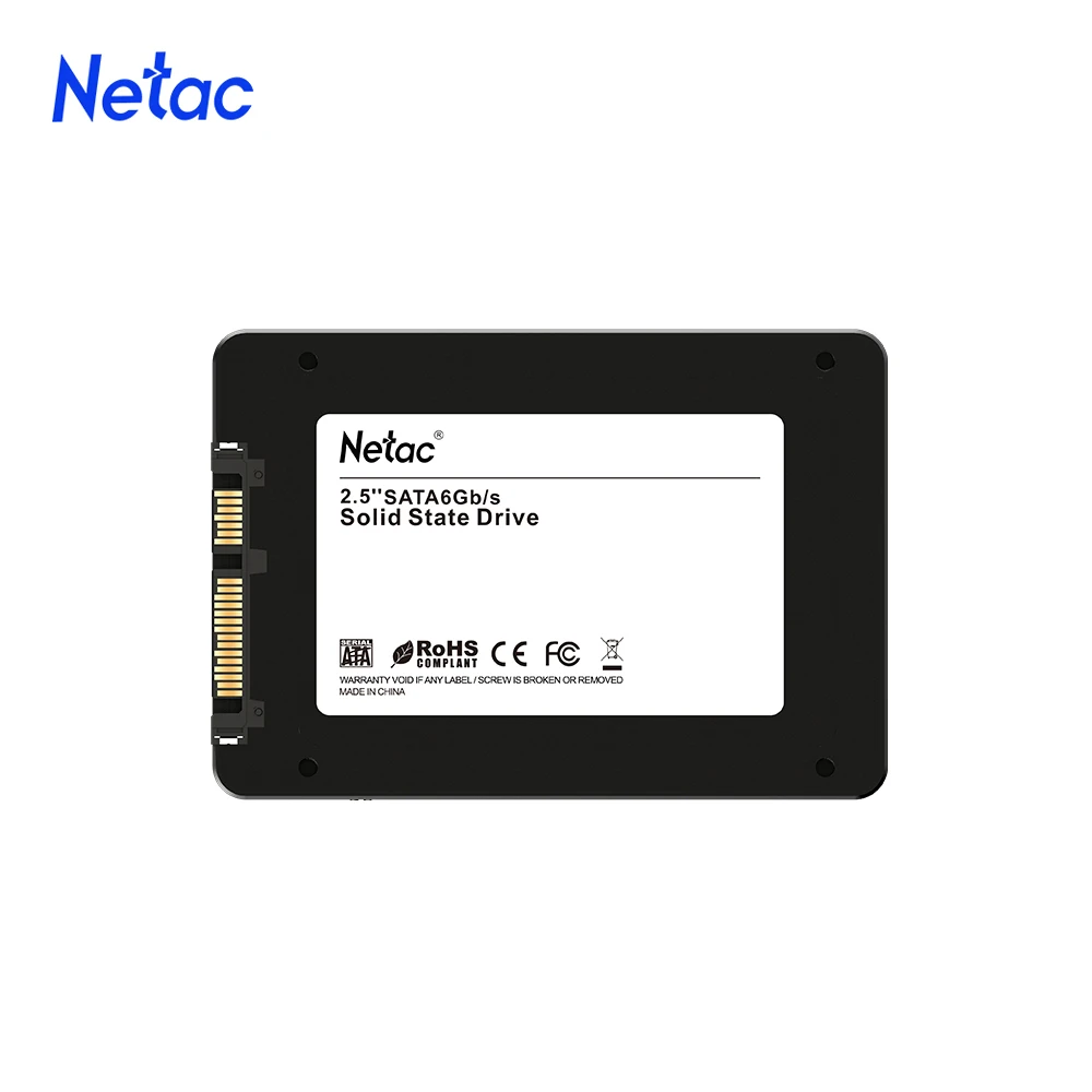 Жесткий диск Netac SSD 1 ТБ 2 SATA 480 ГБ 512 5 дюйма SATA3 Внутренние твердотельные диски для