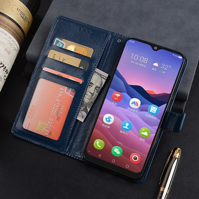 

Чехол-книжка для ZTE Blade V2020, кожаный