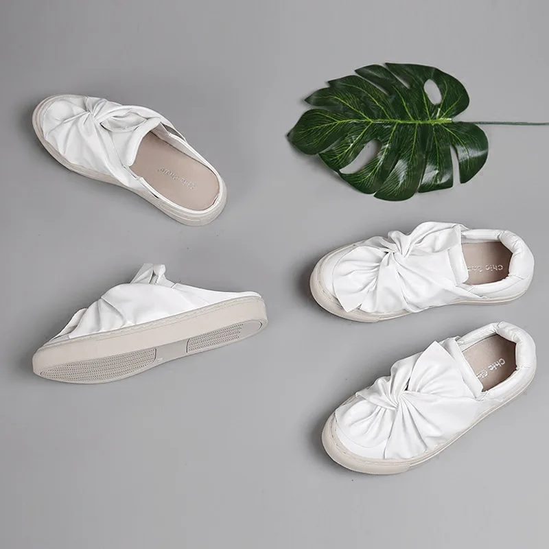 Лоферы женские из натуральной кожи модная брендовая обувь на плоской подошве