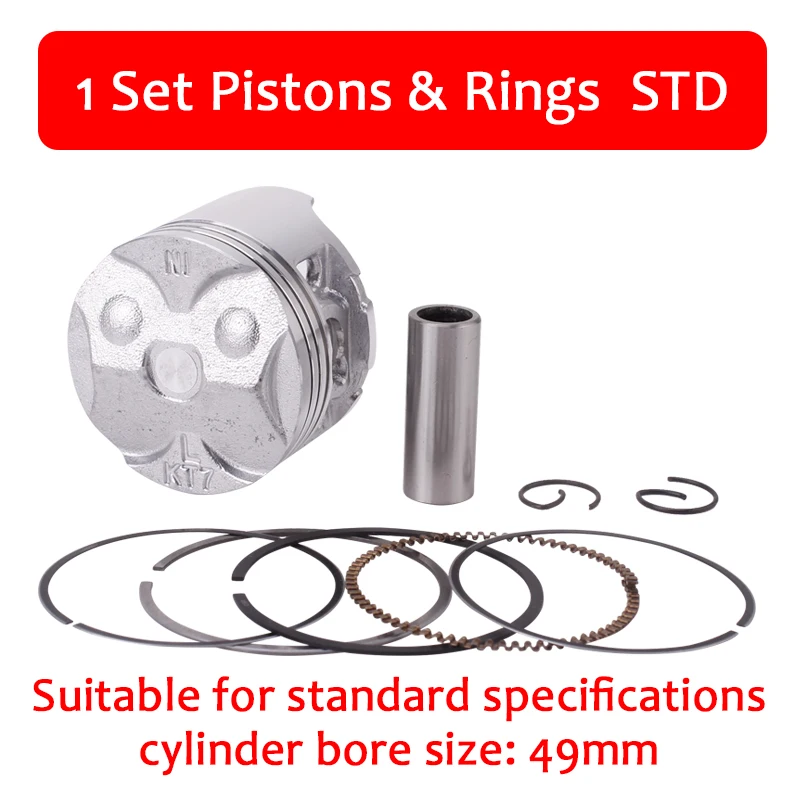 

Деталь двигателя CVK набор поршневых колец STD 55 мм + 25 + 50 + 75 размер отверстия цилиндра для Honda CB400 1992 1993 -1998 VFR400 NC30 CB400SF NC31