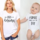 1 шт. детское боди для мамы и мальчика, комбинезоны, футболка для мамы и сына, подходящая одежда, семейный образ, лето 2020, рубашки для лучших друзей