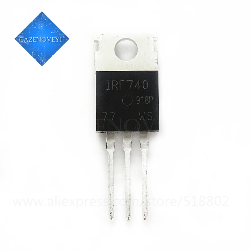 10 шт. / Лот IRF740PBF IRF740P IRF740 TO 220 в наличии|Интегральные схемы| |