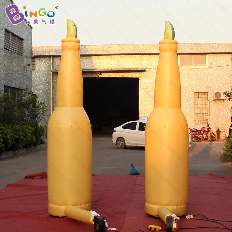 Подгонянная 3 метра надувная Рекламная бутылка для украшения/10 футов пива