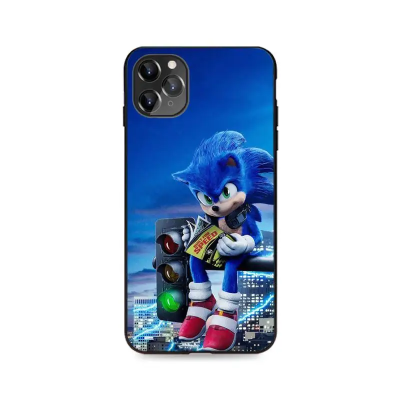 

Sonic the Hedgehog Soft Phone Case Capa For iPhone SE2 11 Pro XS MAX XS XR 8 7 6 Plus 5 5S SE Case 12 mini 12proMax