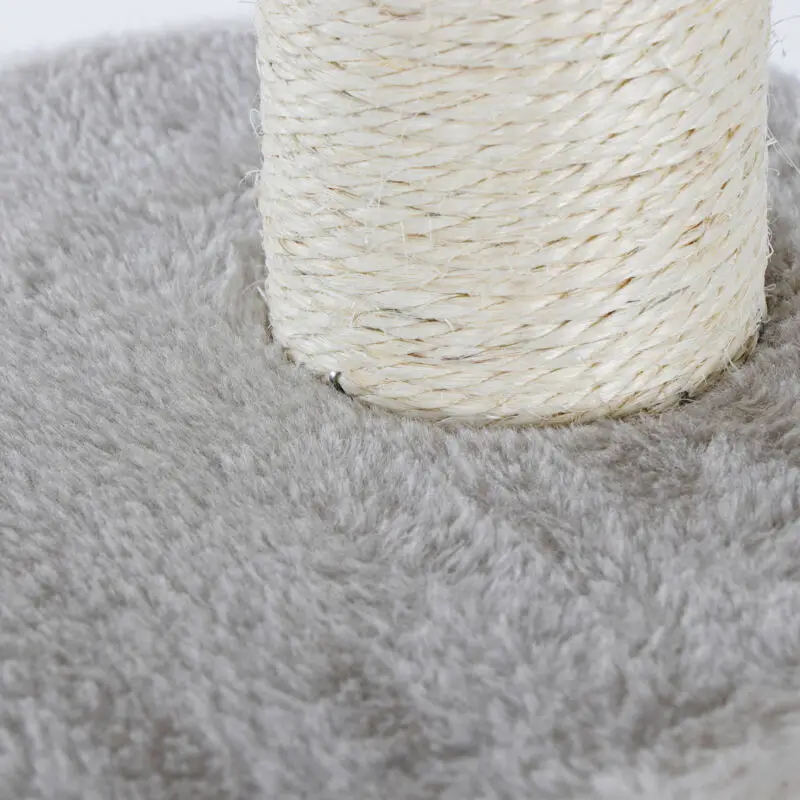 

Cat Tree with Scratching Postsand Plush Ball Cat Bed Sleep Soundly Home Decor