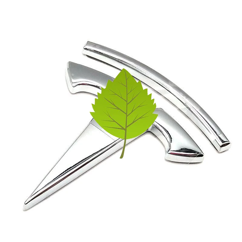 3D металлический автомобиль Стикеры руль эмблема значок Логотип материал тела