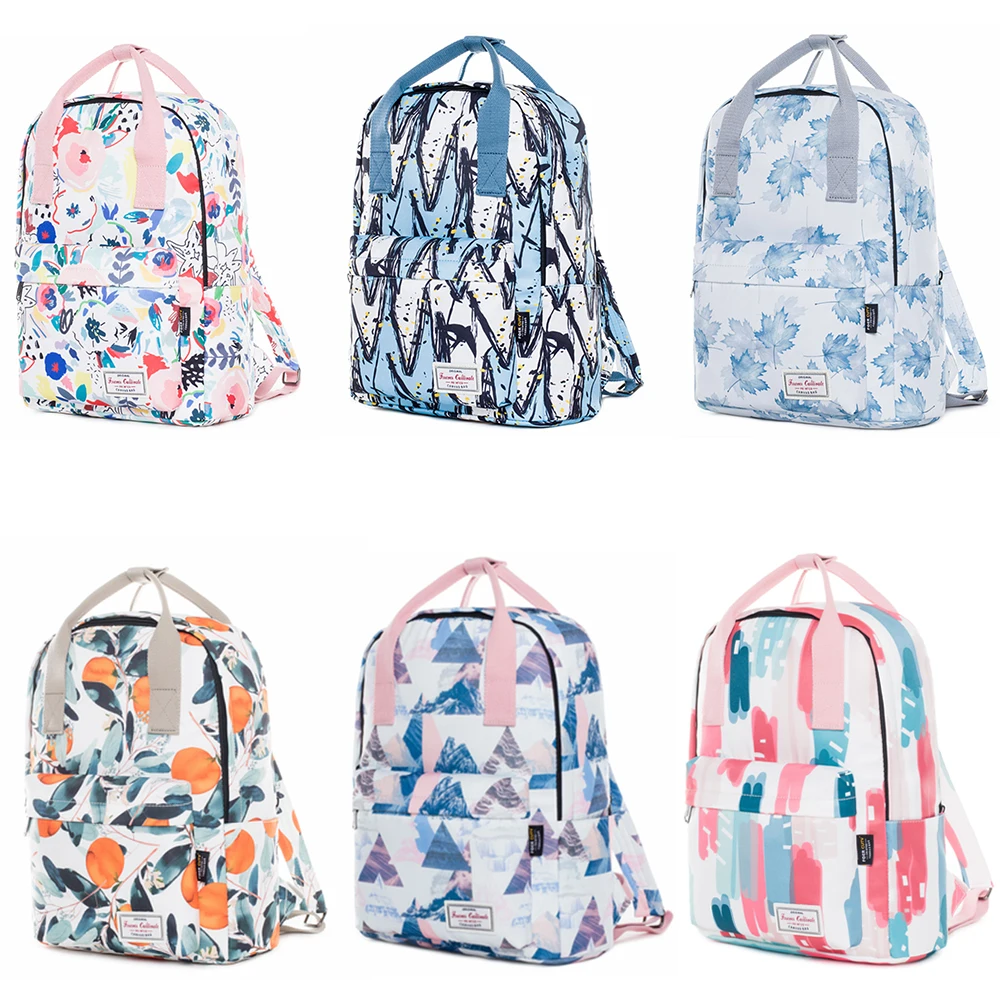 Дамские школьные ранцы для брезентовый Рюкзак для девочек-подростков, женская сумка на плечо, студенческий повседневный рюкзак для учебник...