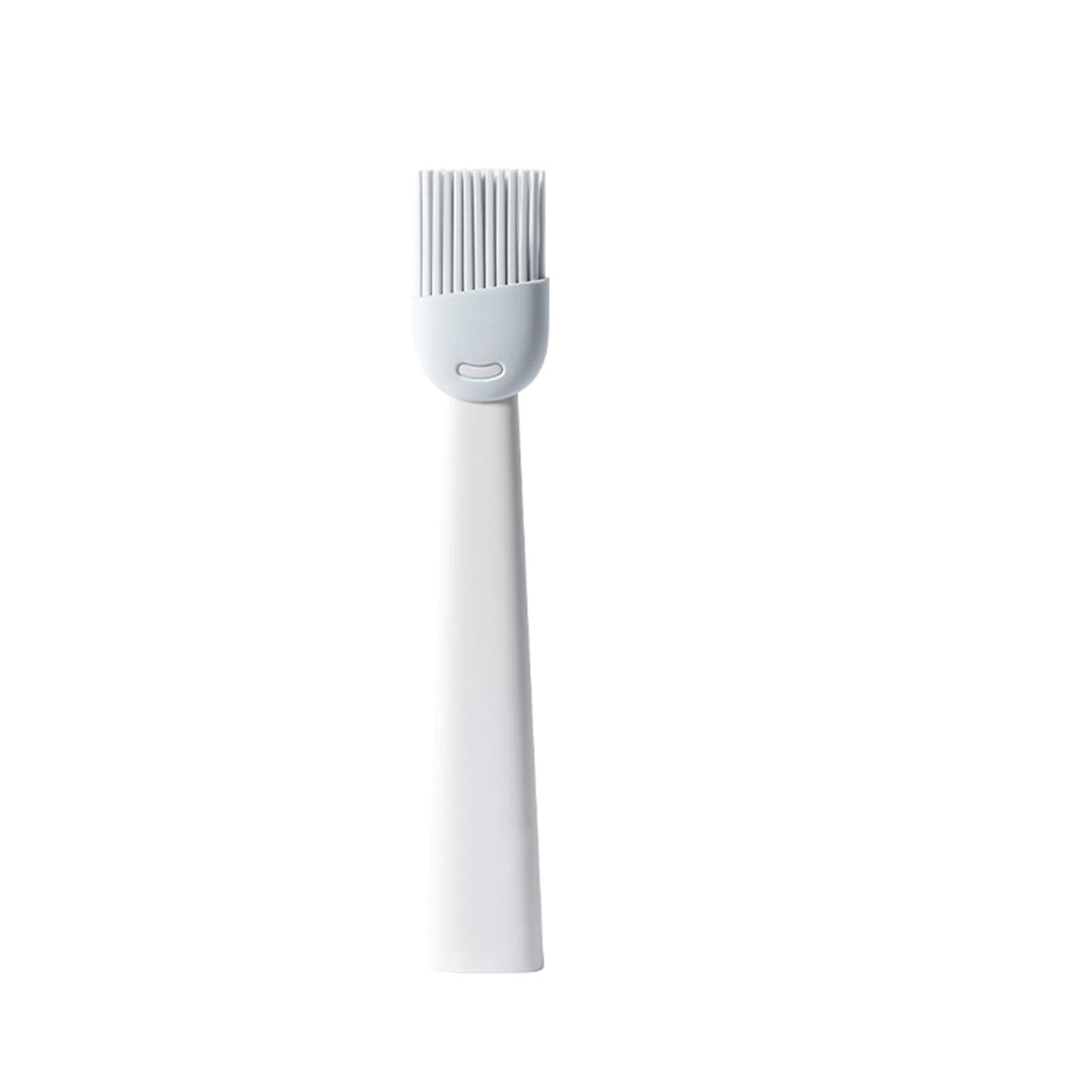 

Silicone BBQ Brush with Stainless Steel Handle Heatproof Pastrys Barbecue Flavor Brush L9