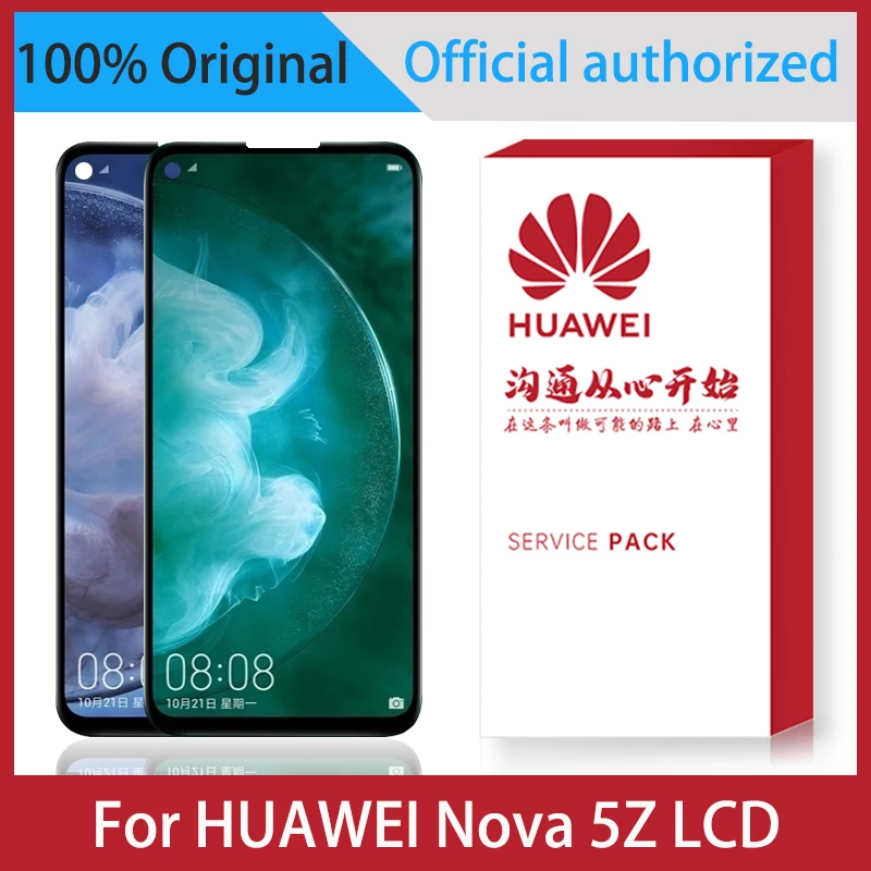 

Original 6.26" Display For Huawei Nova 5Z LCD SPN-TL00 SPN-AL00 LCD With Touch Screen Digitizer Assembly Replacement Parts