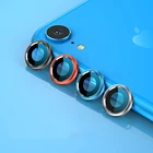 Задняя камера объектив Защитная пленка для экрана из закаленного стекла Защитная пленка для iPhone 11 Pro Max X XS Max XR камера чехол из металла кольцо для макрообъектива