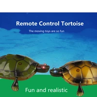 high simulation pet tortoise remote control turtle lifelike intelligent animal robot rc tortoise robot eye flash light sound toy