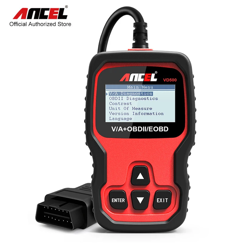 Автомобильный сканер ANCEL VD500 OBD2 для VAG инструмент диагностики автомобиля ABS