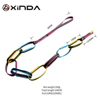 xinda outdoor climbing equipment downhill forming ring sling daisy chain daisy rope nylon daisy chain personal anchor system