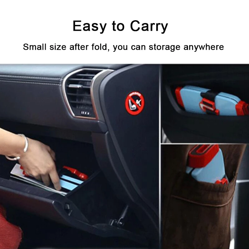 Мини портативное складное детское автомобильное сиденье бустер с карманом для
