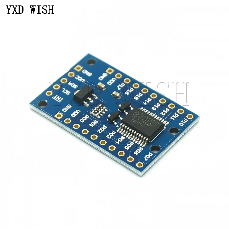Плата расширения порта ввода-вывода PCF8575 5 шт. плата расширителя постоянного тока