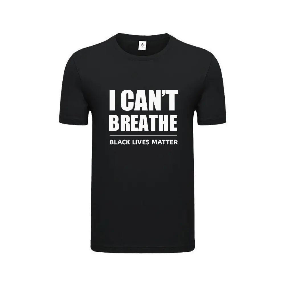I Can't Breathe Eric Garner Protest Мужская Повседневная футболка с круглым вырезом мужские