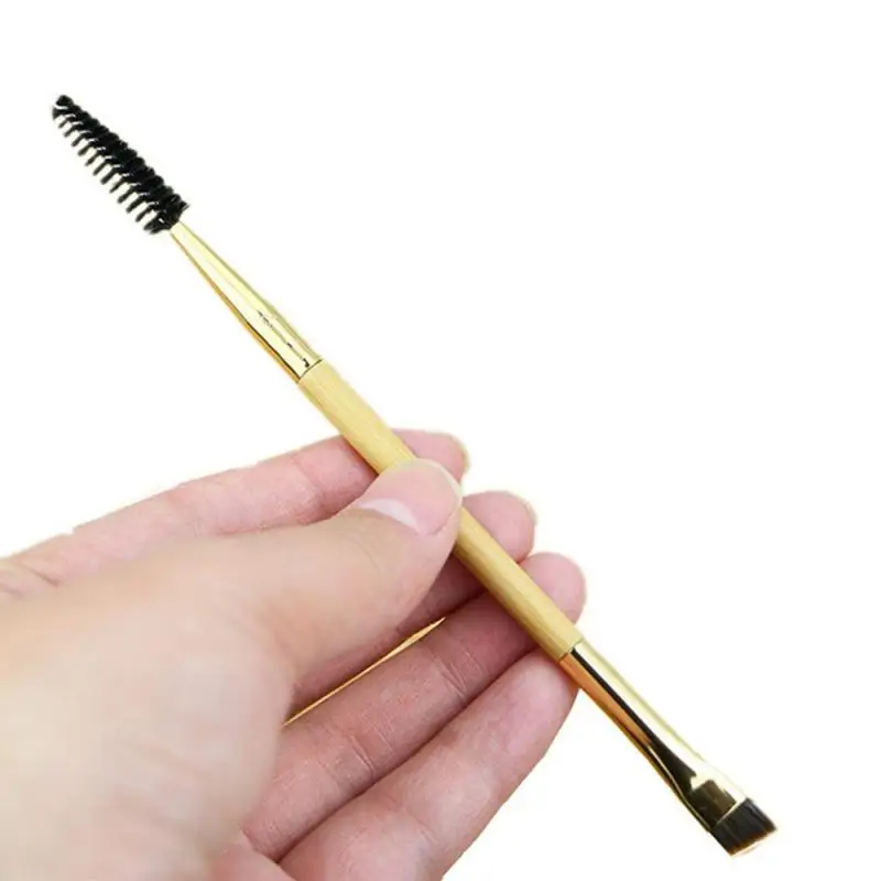 

1 Pcs Makeup Brushes Double Head Brush Eyelash Eyebrow Cosmetics Beauty Tools Eyebrow Brushes Accessories