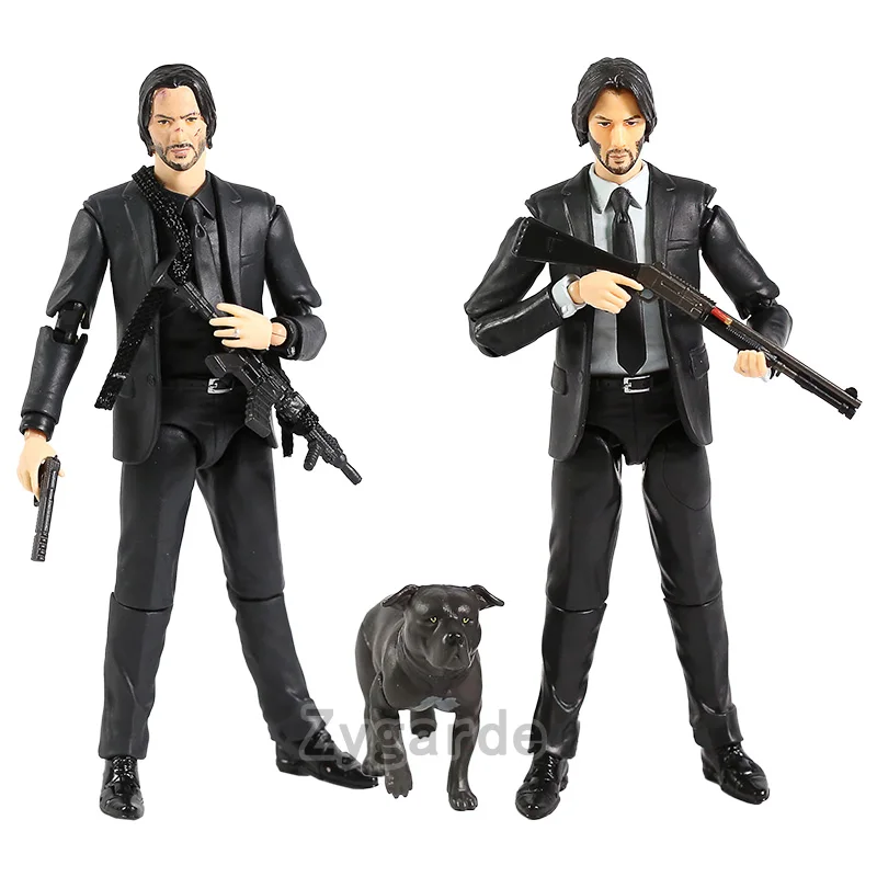 Экшн-фигурка из ПВХ Mafex No. 070 085 Джон уик Киану Ривз Коллекционная модель игрушки |