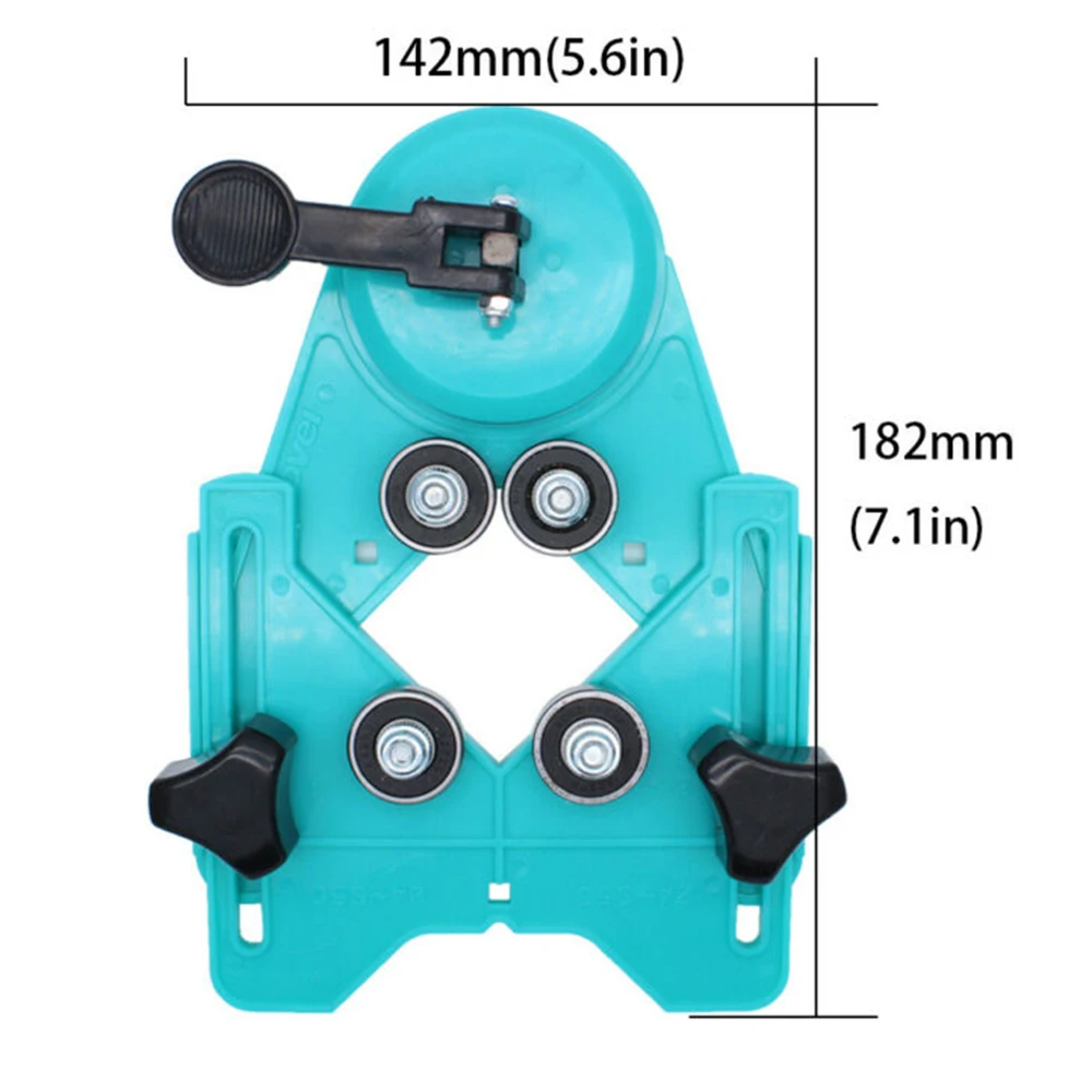 

Glass Drill Guide Set Vacuum Base Sucker Tile Glass Hole Saw Opening ABS