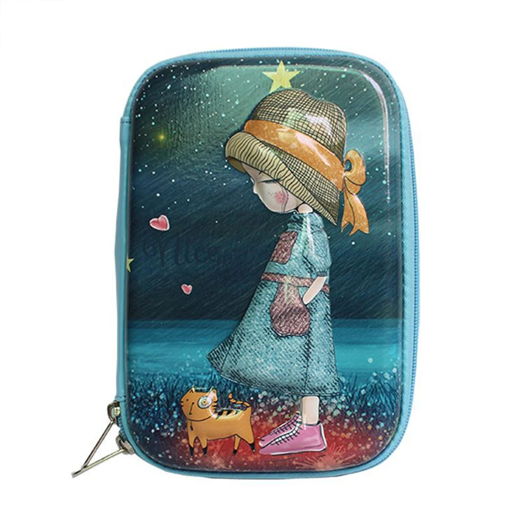Карандаш Чехол Единорог EVA Животные большой Ёмкость ручка сумка чехол s студент