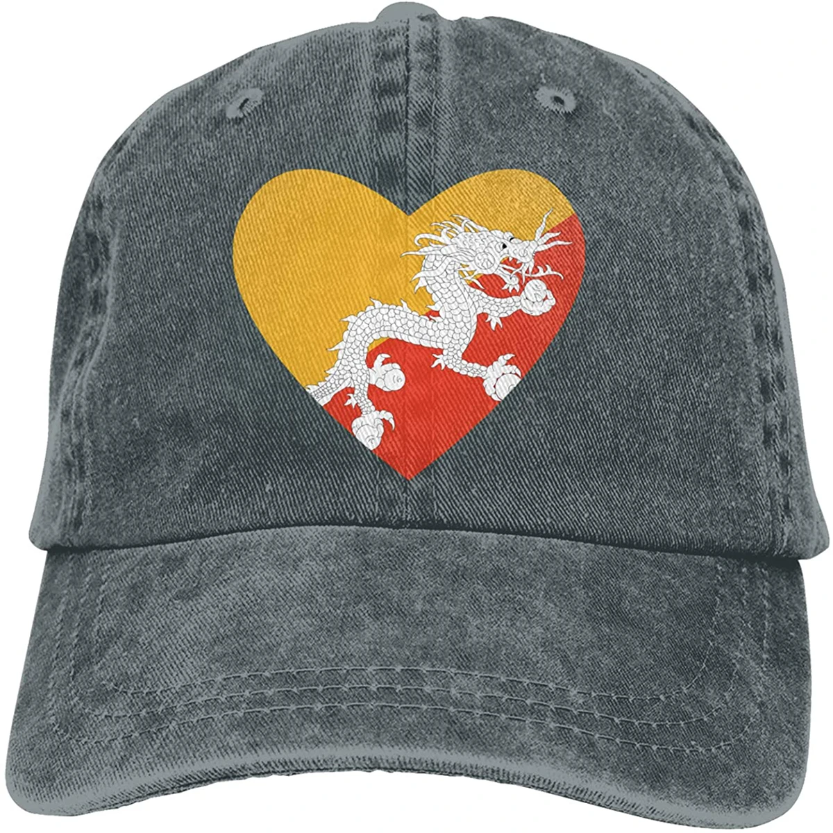 

Модная мягкая шляпа с флагом Бутана