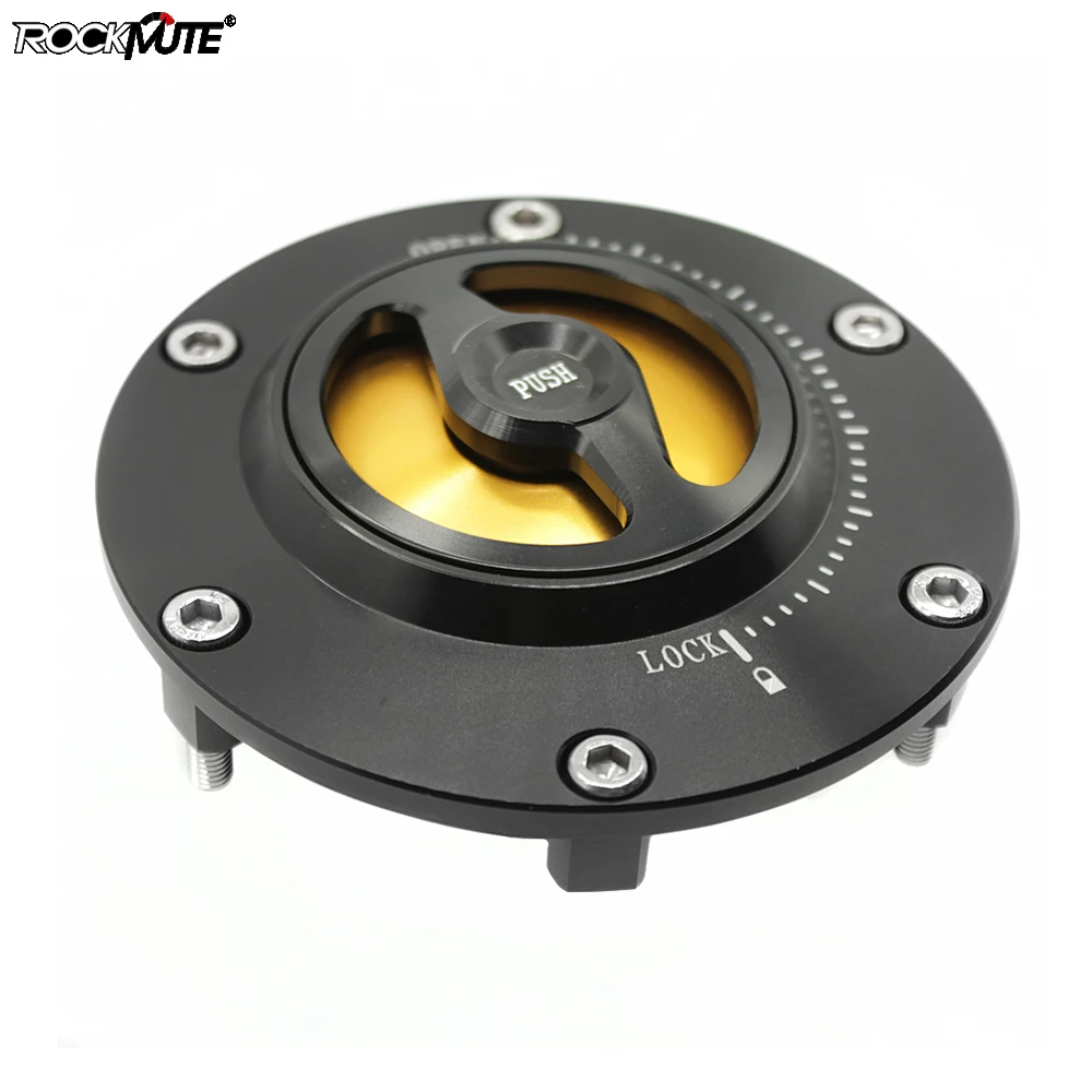 Крышка мотоциклетного топливного бака для Kawasaki Ninja 250 EX250 2008 2009 2010 2011 2012 с нажимом