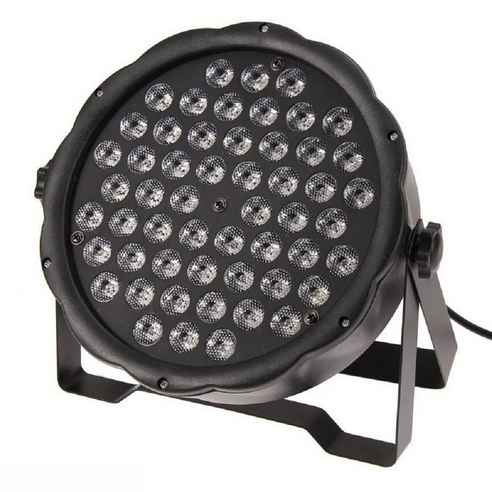 54LED Stage Light RGB PAR Sound Control DMX 512 DJ Suitable for Christmas Birthday Party | Освещение