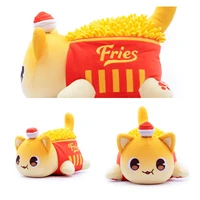 french fries cat plush taco plush cheeseburger soda donut sandwiches christmas gifts valentines day gift