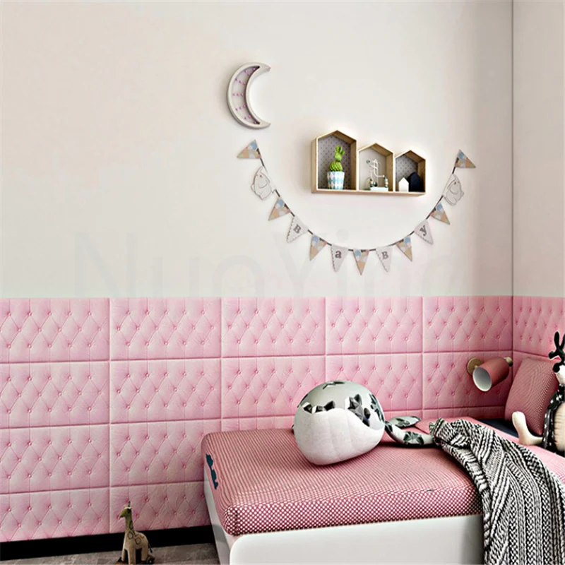 Самоклеящаяся 3d настенная наклейка сделай сам на кровати мягкая упаковка для